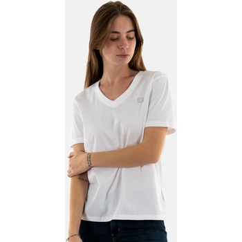 Vêtements Femme T-shirts manches courtes Calvin Klein Jeans j20j222560 Blanc