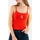 Vêtements Femme Débardeurs / T-shirts sans manche Calvin Klein Jeans j20j223105 Rouge