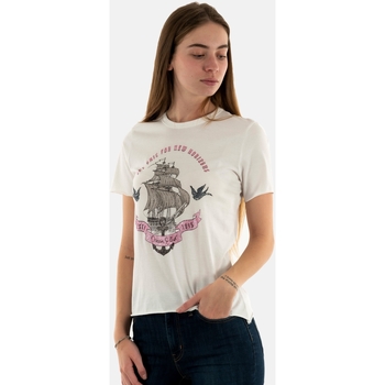 Vêtements Femme T-shirts manches courtes Only 15307412 Blanc