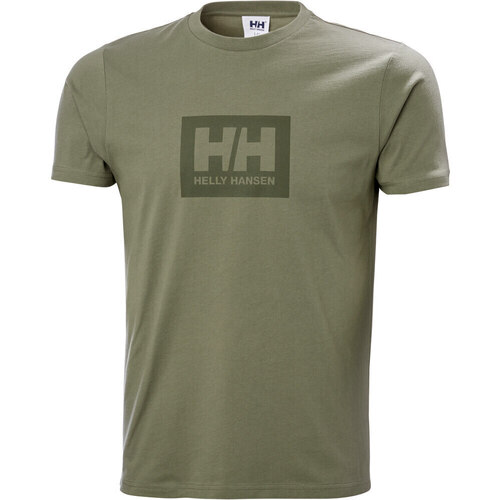 Vêtements Homme ETRO embroidered motif T-shirt Helly Hansen HH BOX T Vert