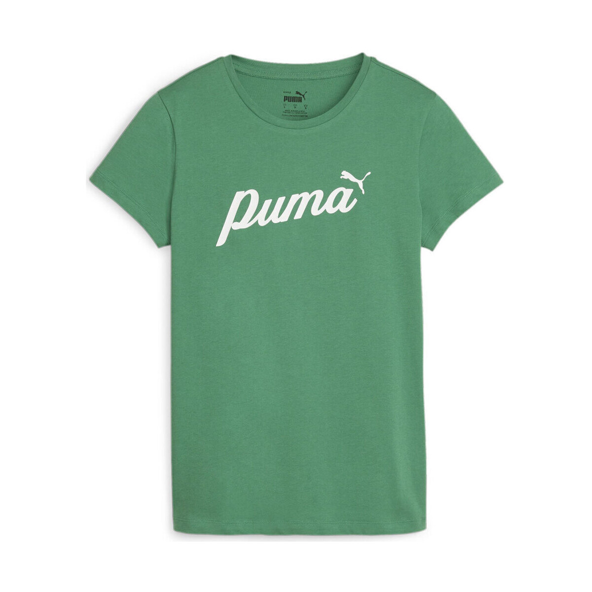 Vêtements Femme Polos manches courtes Puma ESS+ BLOSSOM Script Vert