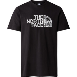 Vêtements Homme Chemises manches courtes The North Face M S/S WOODCUT DOME TEE Noir