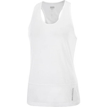 Vêtements Femme Chemises / Chemisiers gore-tex Salomon CROSS RUN TANK W Blanc