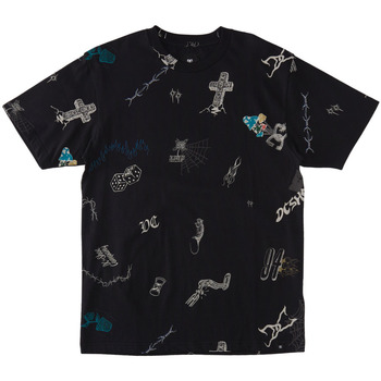 Vêtements Homme T-shirts & Polos DC SHOES Kobe Scribble Multicolore