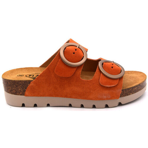 Chaussures Femme Sandales et Nu-pieds Plakton memory Orange