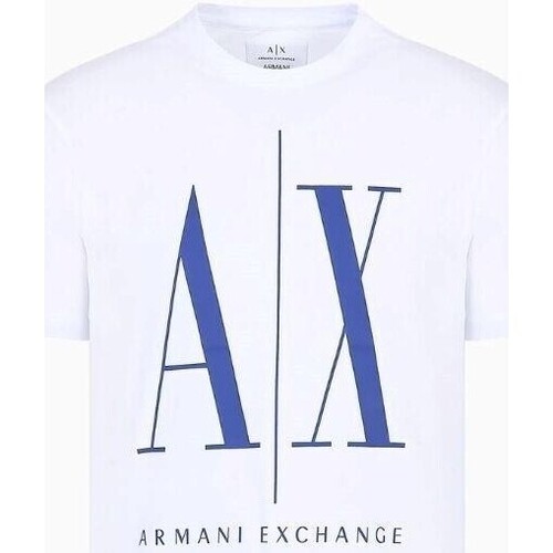 Vêtements Homme T-shirts manches courtes EAX 8NZTPA ZJH4Z Blanc