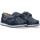 Chaussures Garçon Chaussures bateau Bonino 64208 Bleu