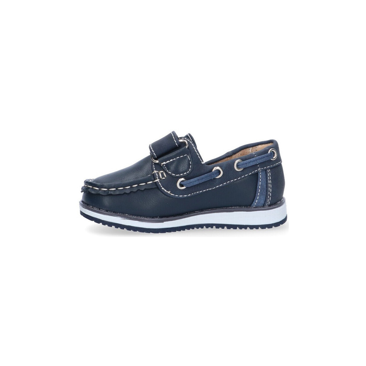 Chaussures Garçon Chaussures bateau Bonino 64208 Bleu