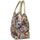Sacs Femme Sacs porté main Eternel Sac à main motif imprimé floral métallisé 2977L Multicolore