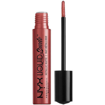 Beauté Femme Rouges à lèvres Nyx Professional Make Up Bougies / diffuseurs Mat Métallique Marron