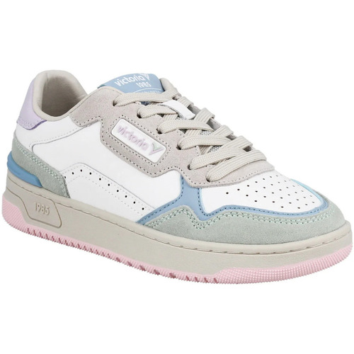 Chaussures Femme Baskets mode Victoria C80 CASUAL PATCH WOMEN LILA Rose