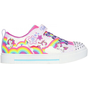 Chaussures Fille Baskets mode Skechers Twinkle sparks - jumpin' clou Multicolore
