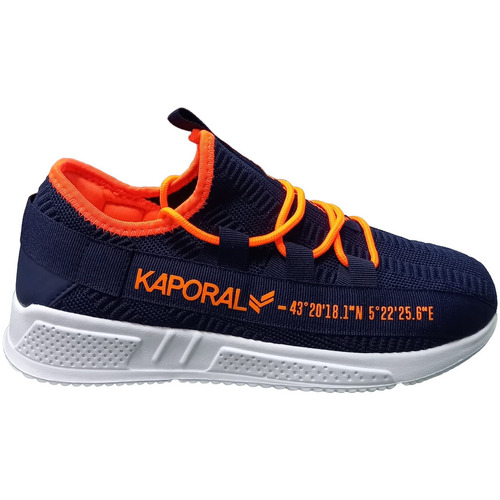 Chaussures Homme Baskets mode Kaporal - Baskets - marine et orange Autres