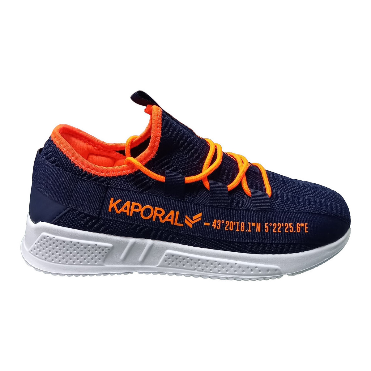 Chaussures Homme Baskets mode Kaporal - Baskets - marine et orange Autres