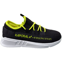 Chaussures Homme Baskets Flared Kaporal - Baskets - noire et jaune Noir