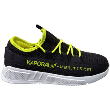 Chaussures Homme Baskets mode Kaporal - Baskets - noire et jaune Noir