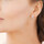Montres & Bijoux Femme Boucles d'oreilles Brillaxis Boucles d'oreilles  constellation Blanc