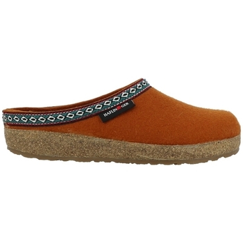 Chaussures Femme Chaussons Haflinger GRIZZLY FRANZL Orange