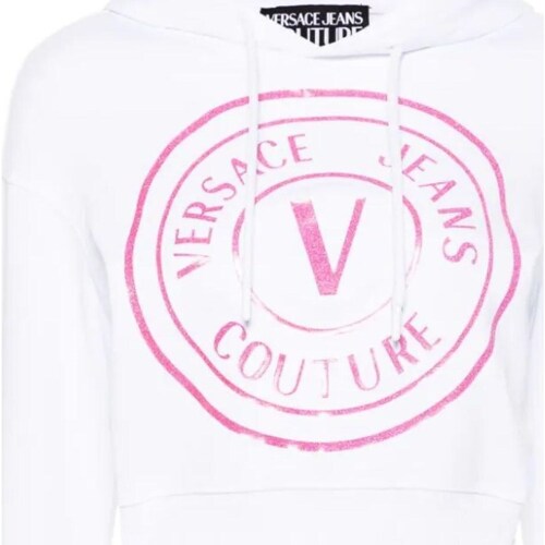 Vêtements Femme Sweats Versace ALEXANDER Jeans Couture 76HAIG05-CF01G Blanc