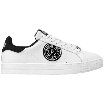 Chaussures Homme Baskets mode Versace 76YA3SK1 Blanc