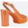 Chaussures Femme Sandales et Nu-pieds Geox D WALK PLEASURE 85S Orange