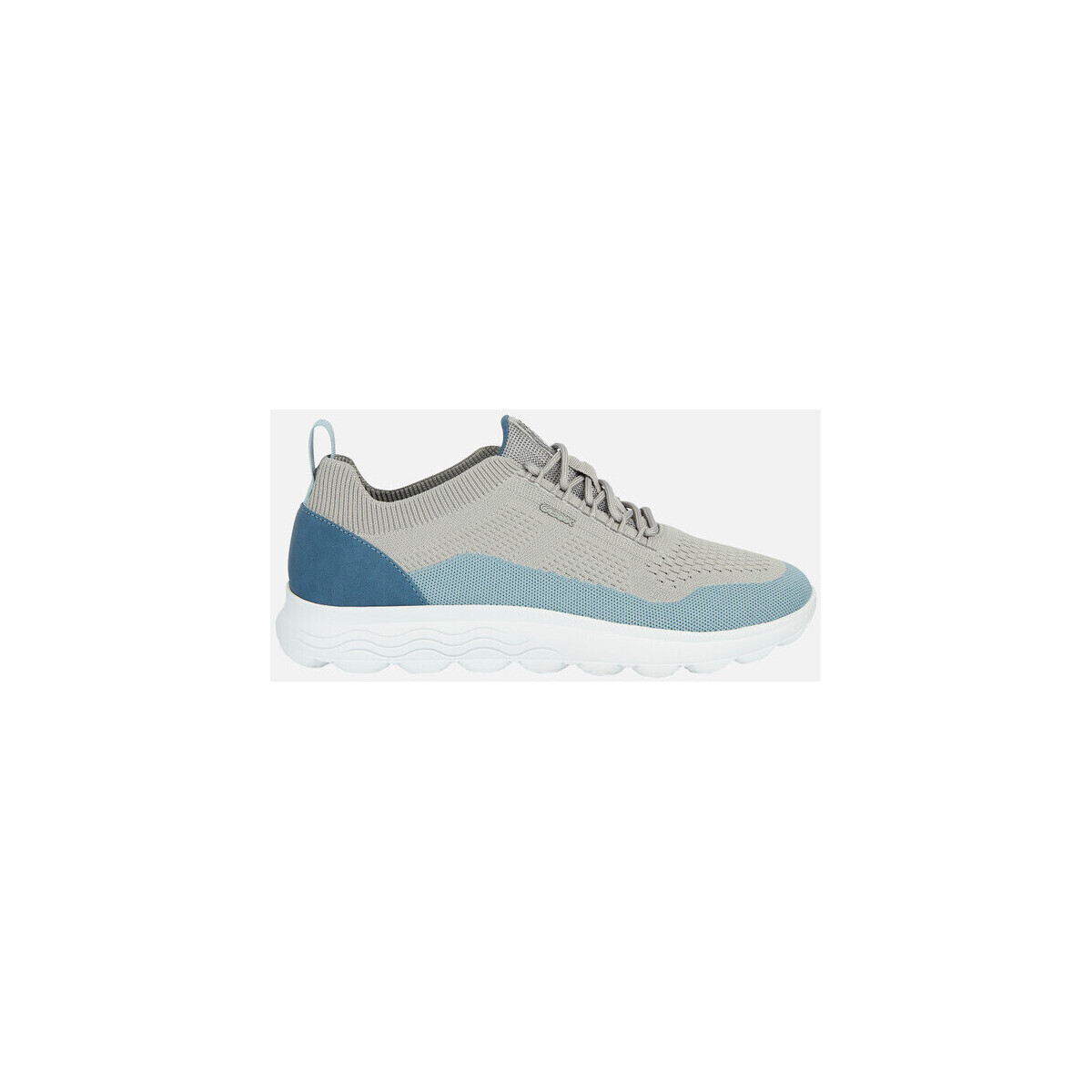 Chaussures Homme Baskets mode Geox U SPHERICA gris/bleu ciel clair