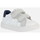 Chaussures Garçon Baskets mode Geox B NASHIK BOY blanc/bleu marine