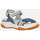 Chaussures Femme Sandales et Nu-pieds Geox D SORAPIS + GRIP bleu aviateur/blanc lait