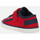 Chaussures Garçon Baskets mode Geox B GISLI BOY rouge/bleu marine