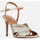 Chaussures Femme Sandales et Nu-pieds Geox D ZAFFIRIA or/argent