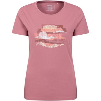 Vêtements Femme T-shirts manches longues Mountain Warehouse  Rouge