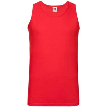 Vêtements Homme Womens Shell & Sand Beach Shirt Dress Fruit Of The Loom SS18 Rouge