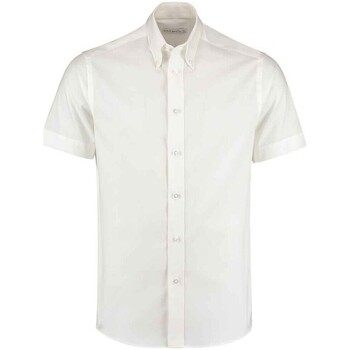 Vêtements Homme Chemises manches courtes Kustom Kit Premium Blanc