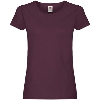 Vêtements Femme T-shirts manches longues Fruit Of The Loom Original Multicolore