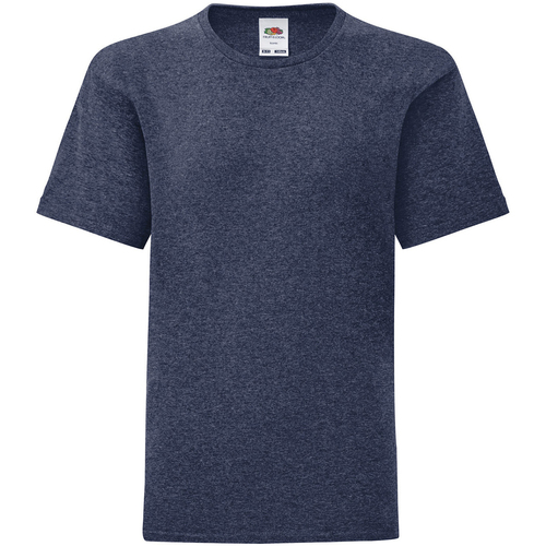 Vêtements Enfant T-shirts manches courtes Fruit Of The Loom SS023 Bleu