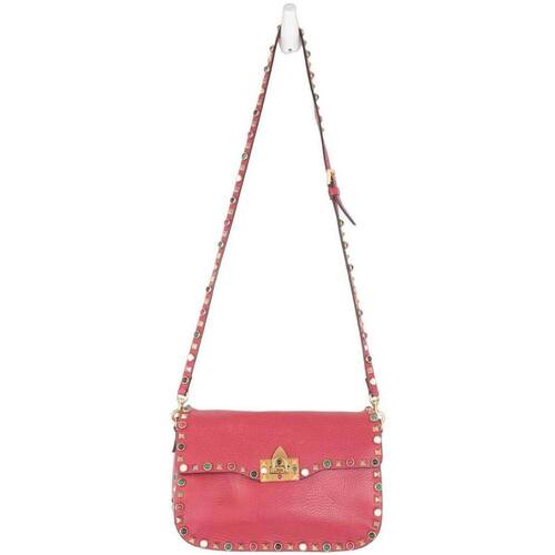 Sacs Femme valentino garavani gesteppte handtasche item Valentino Bandoulière en cuir Rouge