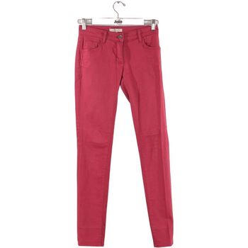 Vêtements Femme Pantalons Sandro Pantalon slim en coton Rouge