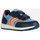 Chaussures Garçon Baskets mode Geox J ALBEN BOY bleu clair/orange