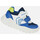 Chaussures Garçon Baskets mode Geox B CIUFCIUF BOY blanc/bleu roi
