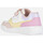 Chaussures Fille Baskets mode Geox J ILLUMINUS GIRL Multicolore