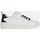Chaussures Garçon Baskets mode Geox J WASHIBA BOY blanc/bleu marine