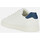 Chaussures Garçon Baskets mode Geox J ECLYPER BOY blanc/bleu marine