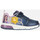 Chaussures Fille Baskets mode Geox J SPACECLUB GIRL Violet