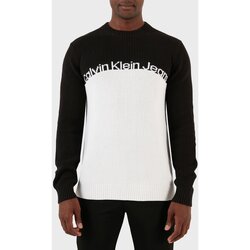 Calvin Gold Klein neck logo relaxed fit t-shirt in bright white exclusive to ASOS