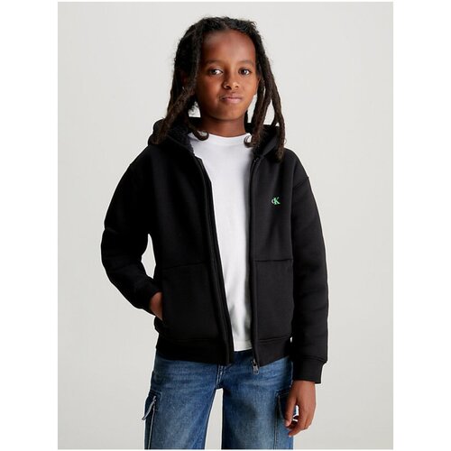 Vêtements Enfant Sweats Calvin Klein sportlichen JEANS IB0IB01990 Noir