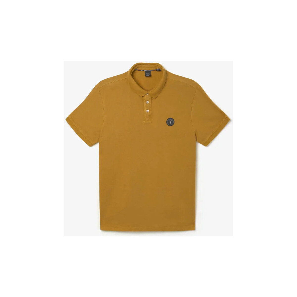 Vêtements Homme T-shirts & Polos Le Temps des Cerises Polo dylon jaune moutarde Jaune