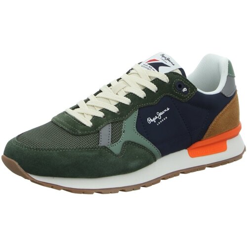 Chaussures Homme Baskets mode Pepe jeans  Vert