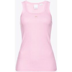 Vêtements Femme T-shirts manches courtes Pinko CALCOLATORE 100807 A0PU-N98 Rose