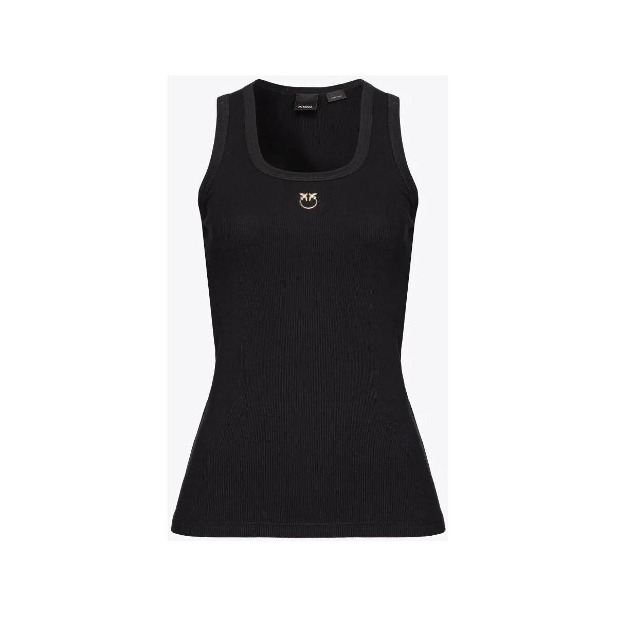 Vêtements Femme T-shirts manches courtes Pinko CALCOLATORE 100807 A0PU-Z99 Noir