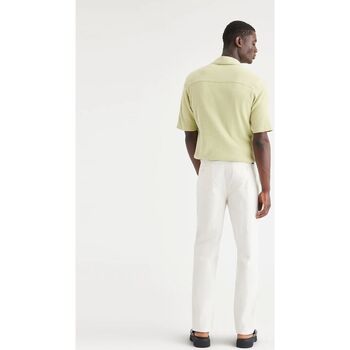 Dockers A7532 0004 - CHINO RELAXED TAPARED-UNDYED Blanc